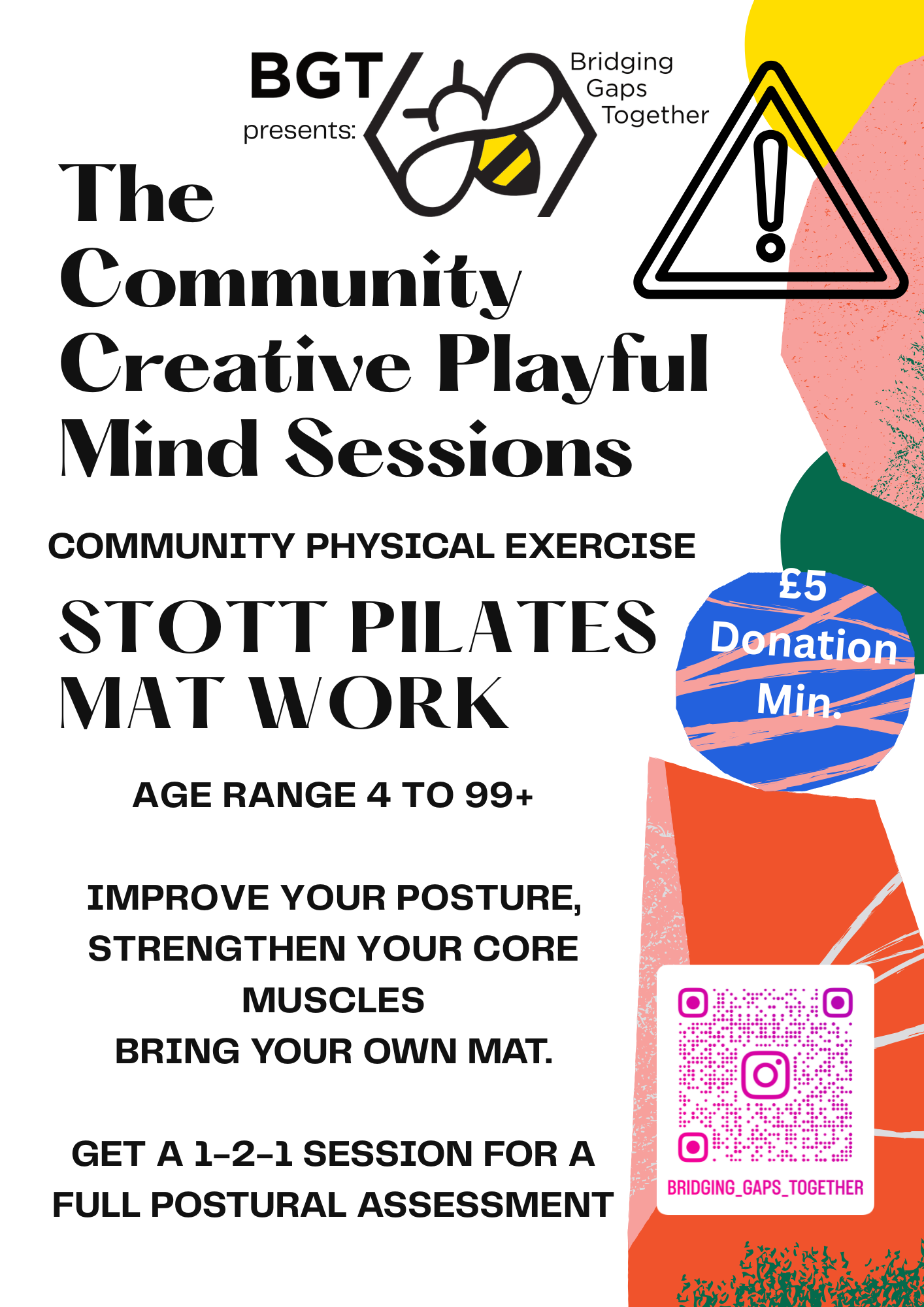 BGT GRANGE PARK STOTT PILATES MAT WORK